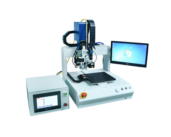 Laser solder ball welding desktop machine